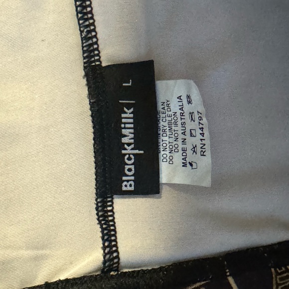 Blackmilk Hieroglyphics Velvet Leggings | Size Large | NEVER WORN! - Picture 1 of 2